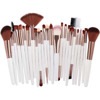 25pcs Makeup Brushes Set Beauty Foundation Power Blush Eye Shadow Brow Lash Fan Lip Concealer Face MakeUp Tool Brush Kit