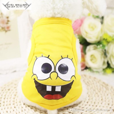 Free shipping Cartoon Sports Dog Clothes Costume Chihuahua Pet Clothing Cartoon Pet Cat Animals Dog Coat